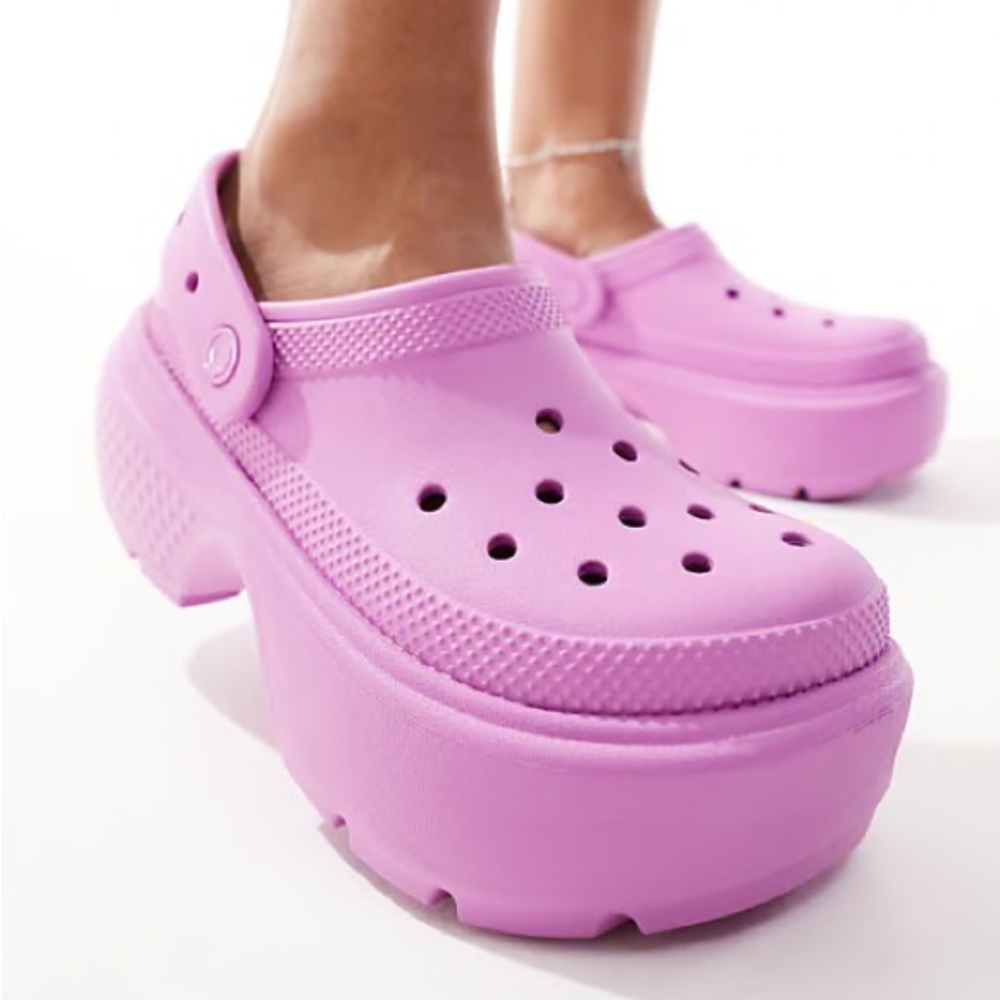 Crocs Stomp Clogs Bubble Platform - Picture 12 of 14